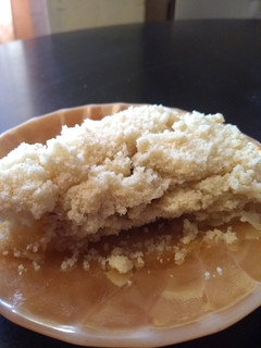 Una foto de Crumble de manzanas verdes