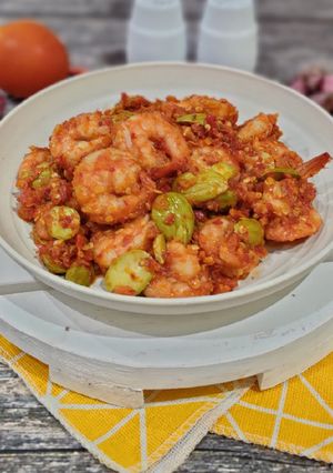Foto resep Udang Balado Petai