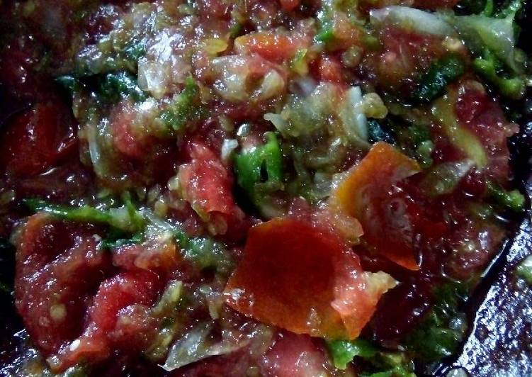 Resep Sambal tomat (ala rm. ciganea) yang Bisa Manjain Lidah