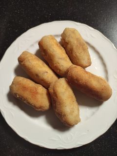 Una foto de Croquetas de pollo asado en Mambo