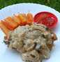 Cara Mudah Menyiapkan Resep Crispy chicken steak with mushroom sauce yang Bisa Manjain Lidah Anti Ribet, Uenak Banget
