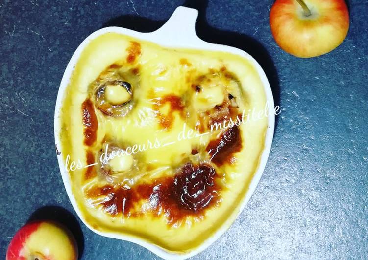 Recette: Pommes au four à la crème vanille