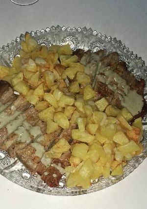 Foto principal de Secreto ibérico con patatas al Cabrales