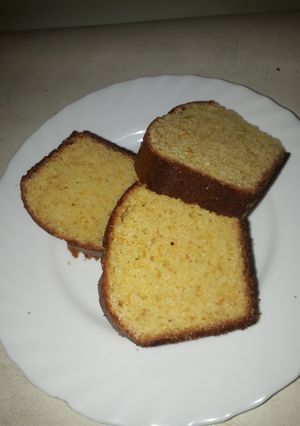 Una foto de Budín de naranja o limón
