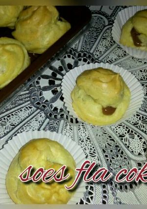 Foto resep Soes Fla Coklat