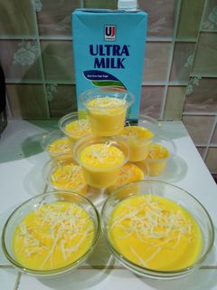 Foto resep Puding susu custard