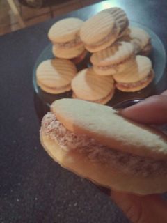 Una foto de Alfajores de maicena