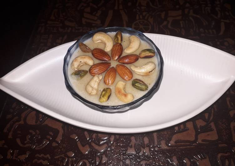 Dry fruit kheer