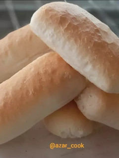 عکسی از دستور نان باگت خانگی