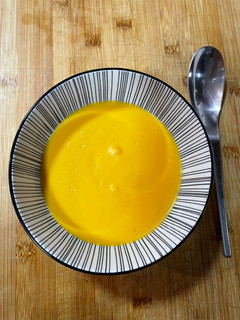 Una foto de Crema de batata