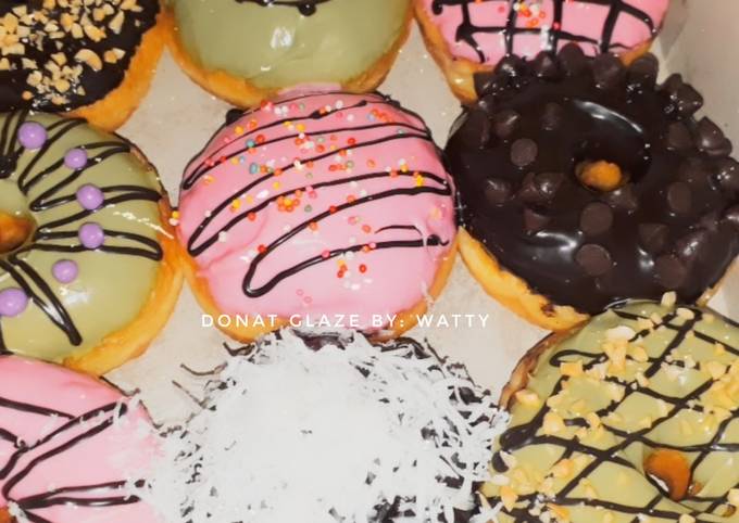 Bagaimana cara membuat Donat glaze🍩  lezat