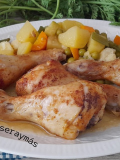 Una foto de Pollo sabor Cookpad -en airfryer-