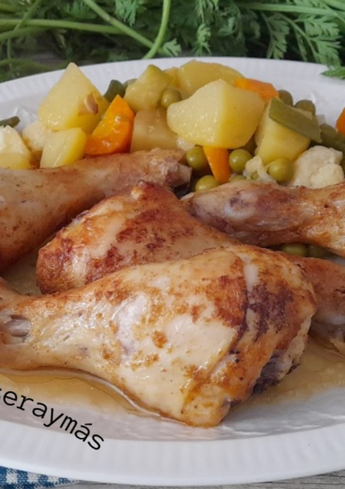 Una foto de Pollo sabor Cookpad -en airfryer-