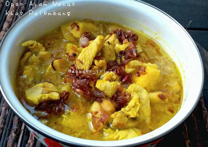 Opor Ayam Nanas Khas Palembang