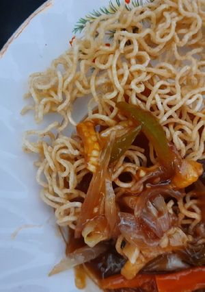A picture of Veg. Chinese chop suey/ American chop suey.