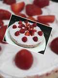 تشيز كيك الفراولة 🍰🍓