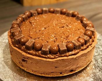 How To Cooking Recipe Malteaser  Wispa nobake Cheesecake Most Delicious
