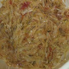 A picture of Fried cabbage.