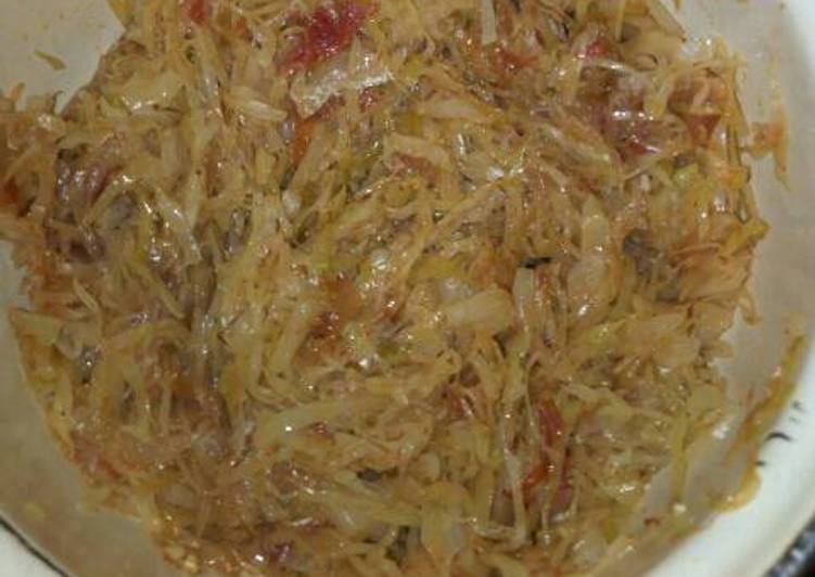 Easiest Way to Prepare Favorite Fried cabbage