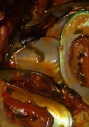 Foto resep Kerang ijo asam manis😋