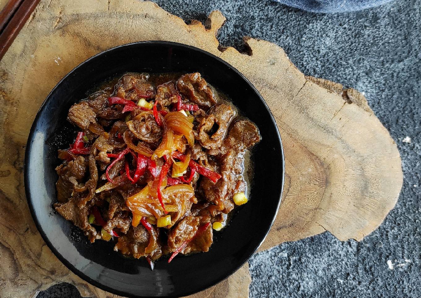 Beef Teriyaki Pedas