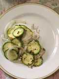 Pescado con calabacitas