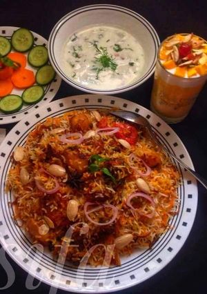 A picture of Bombay Biryani.