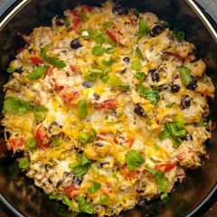 A picture of Black Bean and Tuna Bake.
