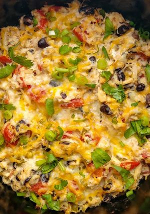A picture of Black Bean and Tuna Bake.
