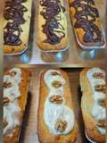 Budín sin manteca,de nuez,pasas o chispitas de chocolate