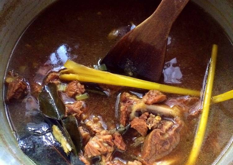 Resep Rawon daging Anti Gagal