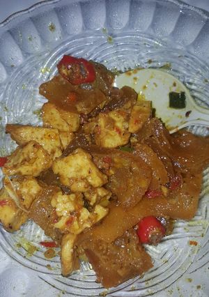 Foto resep Kikil tahu pedas