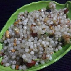 A picture of Sabudana khichdi.