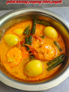 Foto resep Gulai kacang panjang telur puyuh