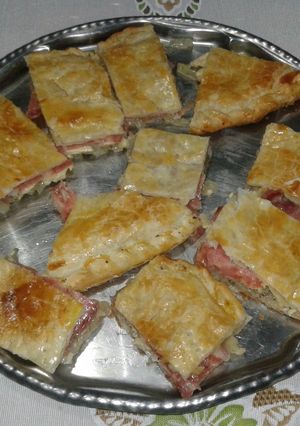 Una foto de Tarta calabresa