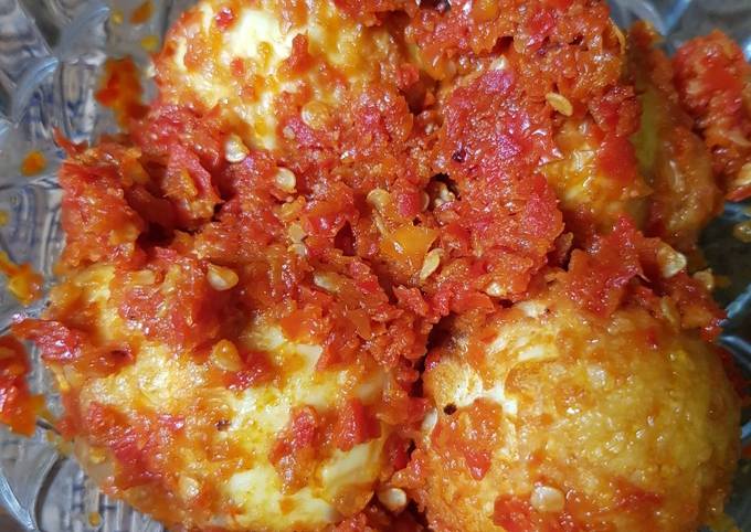 Resep Telur balado, Enak Banget