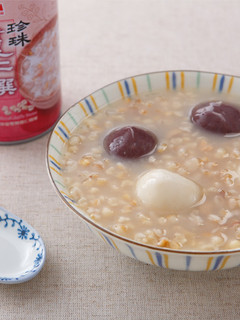 【家樂福廚房】薏仁湯圓羹簡單做(四人份) 的食譜成品照片