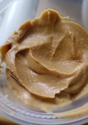 A picture of Easy protein packed peanut butter.
