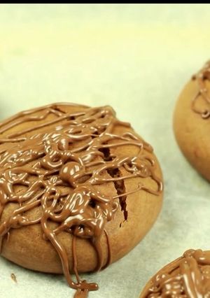 صورة لوصفة بسكوت خفيف بالنوتيلا 🍫🥟