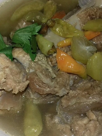 Cara Gampang Menyiapkan Resep Asem asem balungan/tetelan sapi Anti Ribet, Menggugah Selera