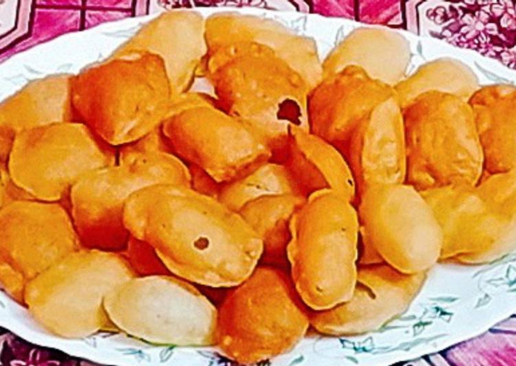 Simple Way to Make Homemade Sooji ke golgappe