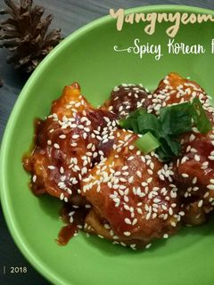 Foto resep Yangnyeom Tongdak (Spicy Korean Fried Chicken)