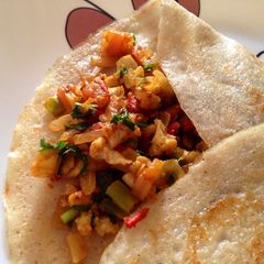 A picture of Gobi Masala Dosa.