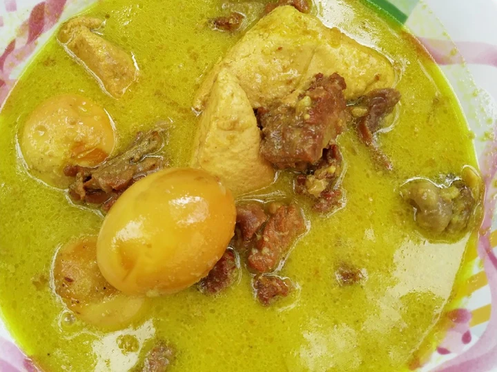 Cara Gampang Membikin Resep Terik telur tahu daging yang Enak Banget Anti Ribet, Lezat Sekali