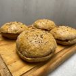 Pan de hamburguesa de calabaza