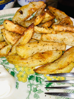 Una foto de Patatas al horno con especias