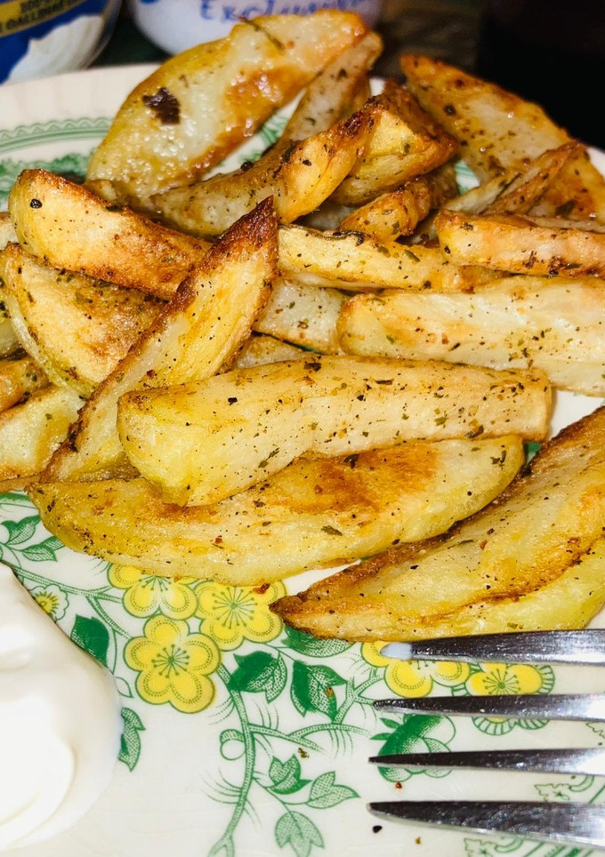 Una foto de Patatas al horno con especias