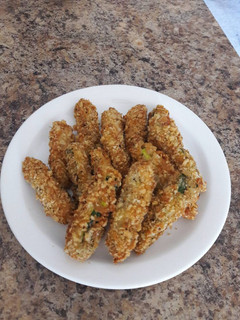 A picture of Fried Zucchini.