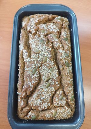 Una foto de Pan sin gluten a base de lentejas