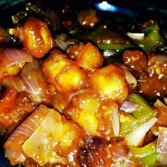 A picture of Chilli Paneer.
